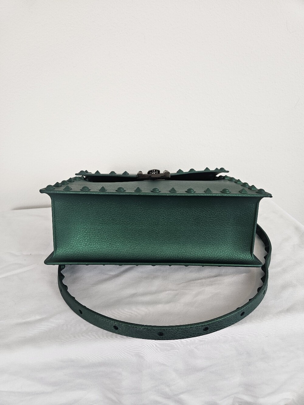 Studded Green Jelly Purse - Picture 6 of 10